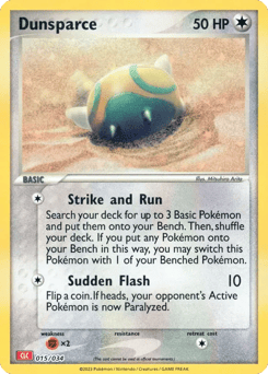 Dunsparce Pokémon TCG Classic - Charizard #15