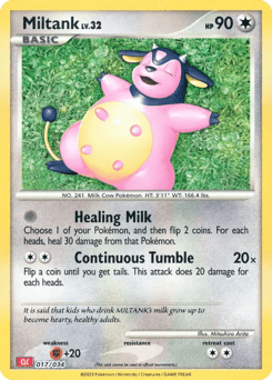 Miltank Pokémon TCG Classic - Charizard #17