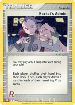 Rocket's Admin Pokémon TCG Classic - Charizard #25