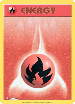 Basic Fire Energy Pokémon TCG Classic - Charizard #33