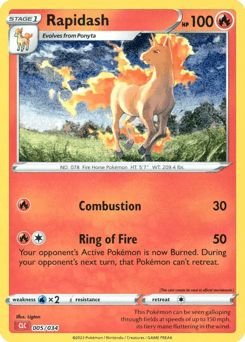 Rapidash Pokémon TCG Classic - Charizard #5