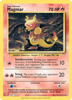 Magmar Pokémon TCG Classic - Charizard #6