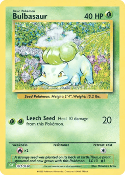 Bulbasaur Pokémon TCG Classic - Venusaur #1