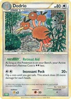 Dodrio Pokémon TCG Classic - Venusaur #14