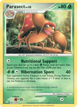 Parasect Pokémon TCG Classic - Venusaur #5