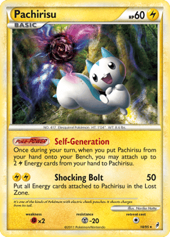 Pachirisu Call of Legends #18