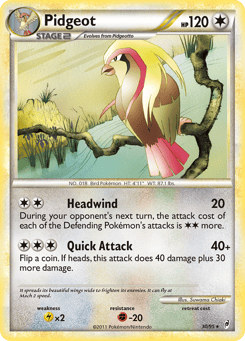 Pidgeot Call of Legends #30