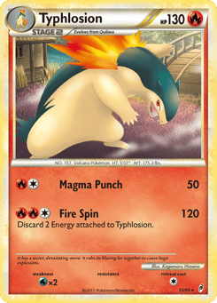 Typhlosion Call of Legends #35
