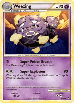 Weezing Call of Legends #38