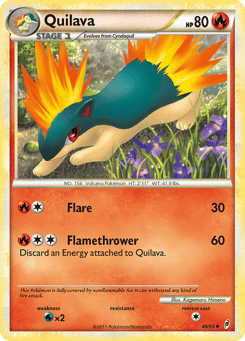 Quilava Call of Legends #49