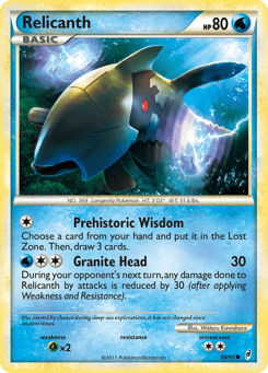 Relicanth Call of Legends #69