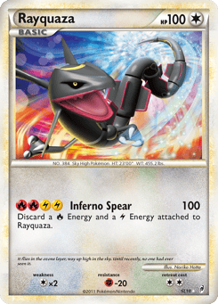 Rayquaza Call of Legends #SL10