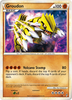 Groudon Call of Legends #SL4