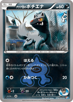 Japanese Poochyena (アクア団のポチエナ)
