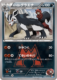 Japanese Mightyena (マグマ団のグラエナ)
