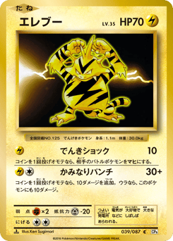 Japanese Electabuzz (エレブー)