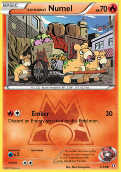 Team Magma's Numel Double Crisis #1