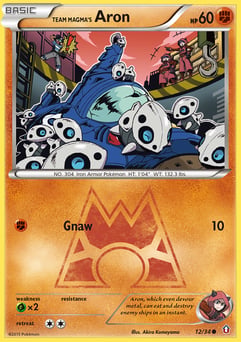 Team Magma's Aron Double Crisis #12