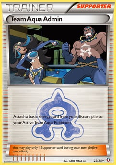 Team Aqua Admin Double Crisis #25