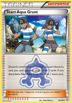 Team Aqua Grunt Double Crisis #26