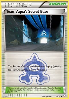 Team Aqua's Secret Base Double Crisis #28