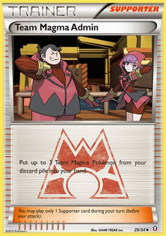 Team Magma Admin Double Crisis #29