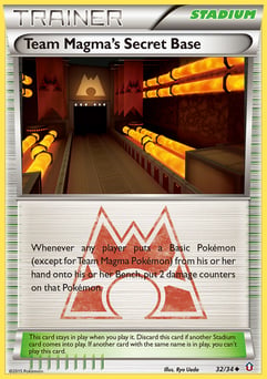 Team Magma's Secret Base Double Crisis #32