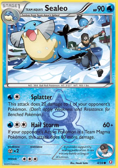 Team Aqua's Sealeo Double Crisis #4