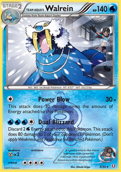 Team Aqua's Walrein Double Crisis #5