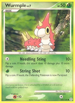 Wurmple Diamond & Pearl #104
