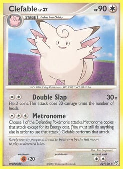Clefable Diamond & Pearl #22