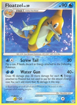 Floatzel Diamond & Pearl #26