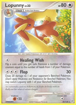 Lopunny Diamond & Pearl #30