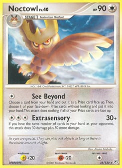 Noctowl Diamond & Pearl #34