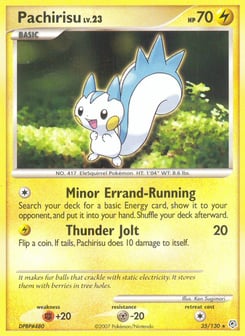 Pachirisu Diamond & Pearl #35