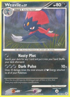 Weavile Diamond & Pearl #40