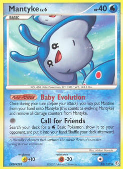 Mantyke Diamond & Pearl #55