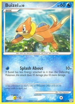 Buizel Diamond & Pearl #72
