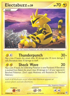 Electabuzz Diamond & Pearl #81