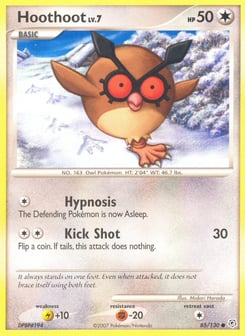 Hoothoot Diamond & Pearl #85