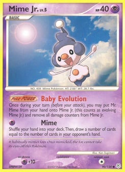 Mime Jr. Diamond & Pearl #90