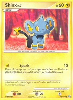 Shinx Diamond & Pearl #98