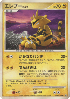 Japanese Electabuzz (エレブー)