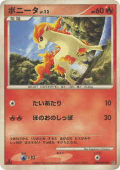 Japanese Ponyta (ポニータ)