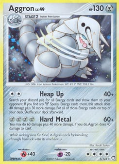 Aggron Mysterious Treasures #1