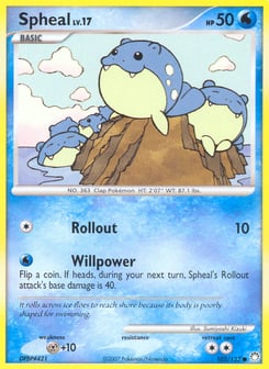 Spheal Mysterious Treasures #102