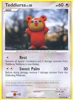 Teddiursa Mysterious Treasures #105