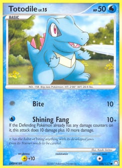 Totodile Mysterious Treasures #106