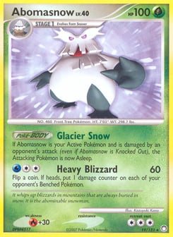 Abomasnow Mysterious Treasures #19
