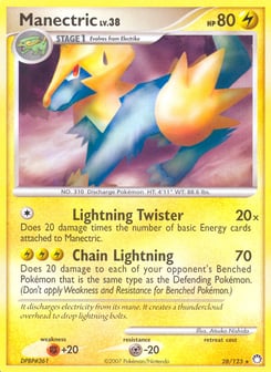 Manectric Mysterious Treasures #28
